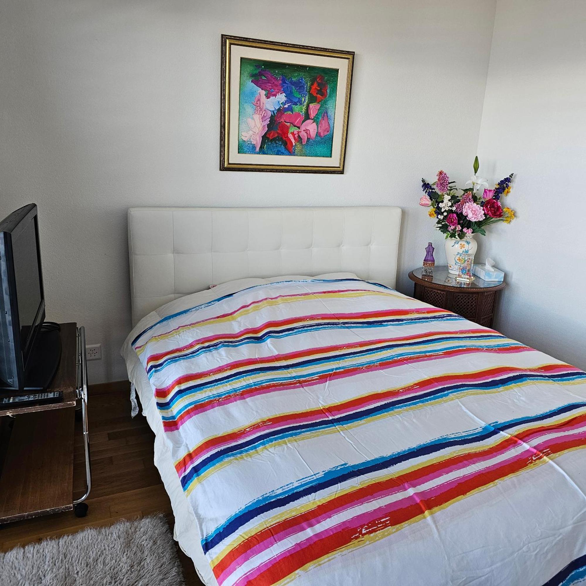 Appartement Meuble A Louer A Nax Dış mekan fotoğraf