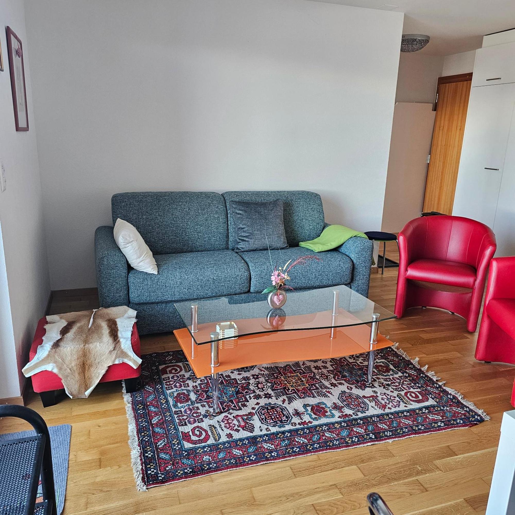 Appartement Meuble A Louer A Nax Dış mekan fotoğraf
